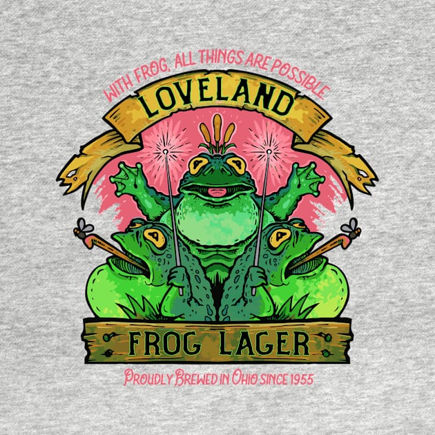 Loveland Frog Lager by JonathanDodd_Draws